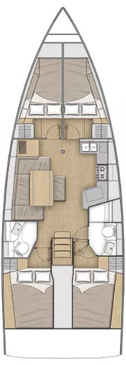 Oceanis 40.1 Sketch