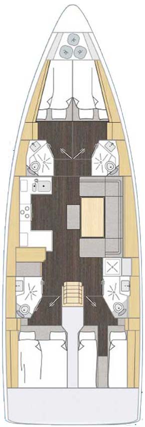 Bavaria C46 Sketch