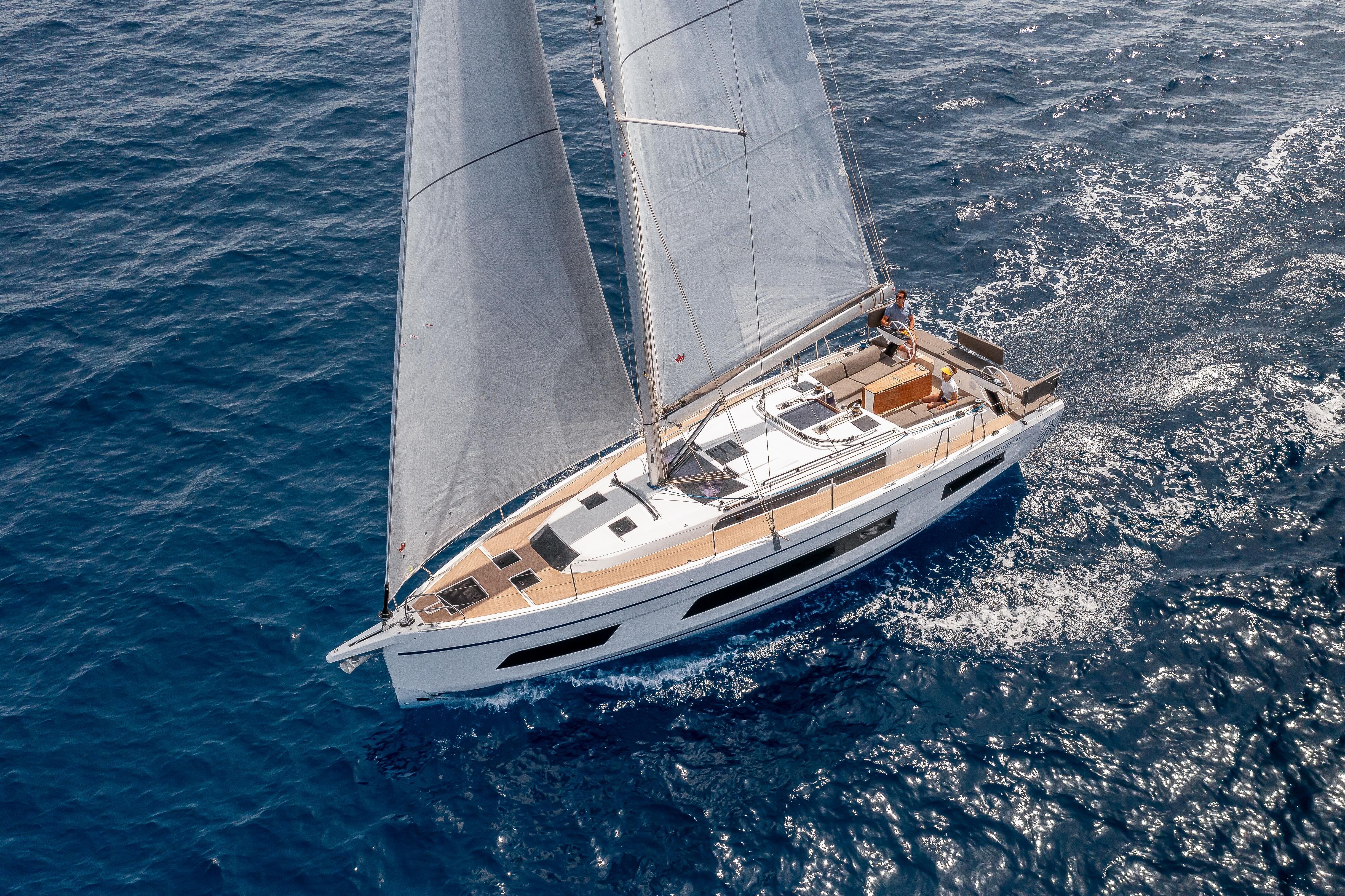Dufour 41 „Galène“ als Charteryacht