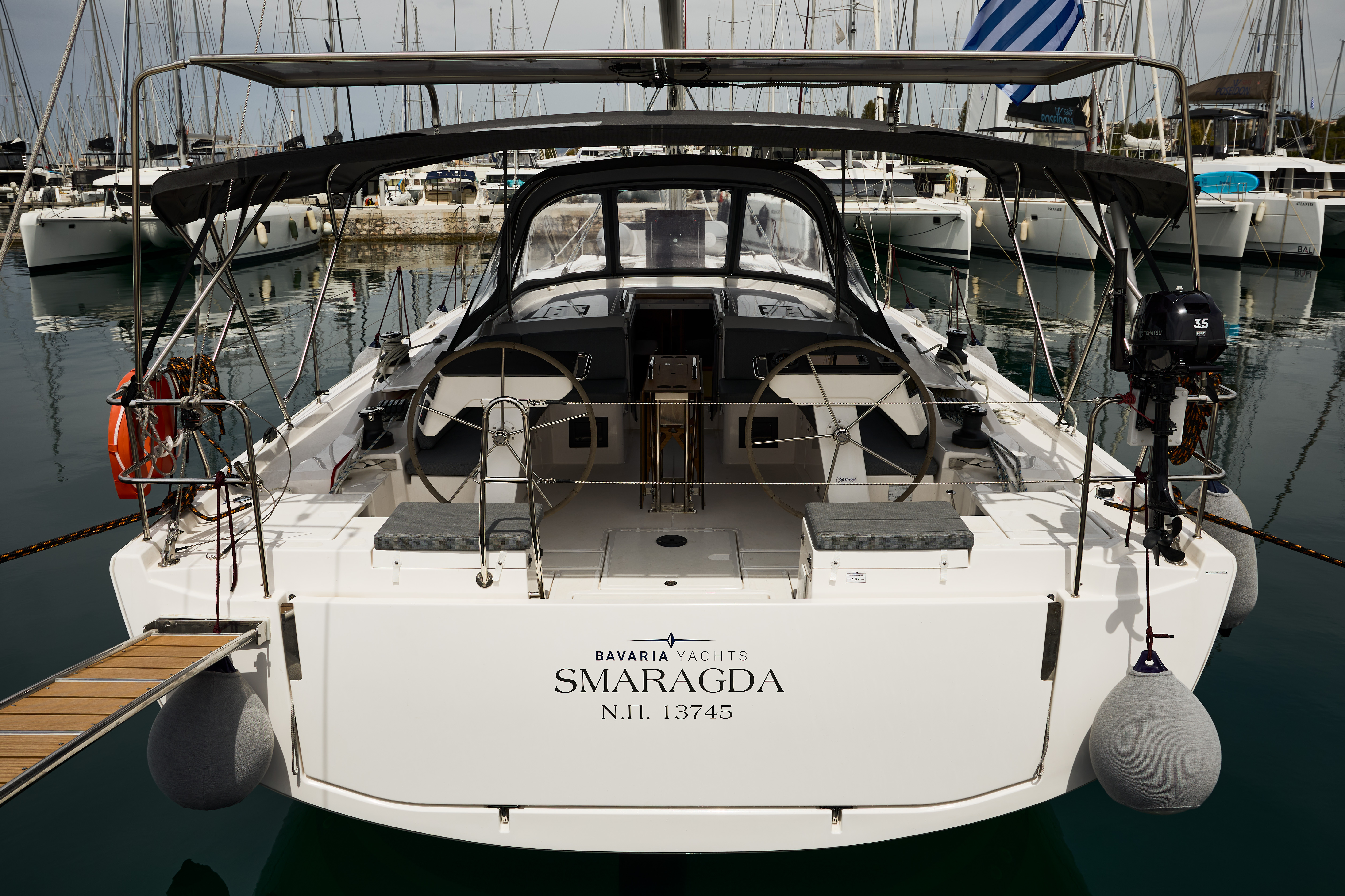 Bavaria C46 „Smaragda“ als Charteryacht