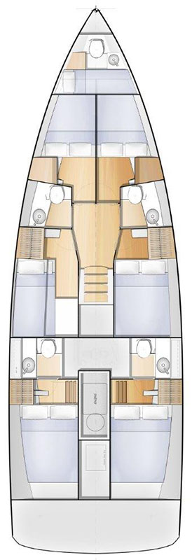 Sun Loft 47 (6+1cab) Sketch