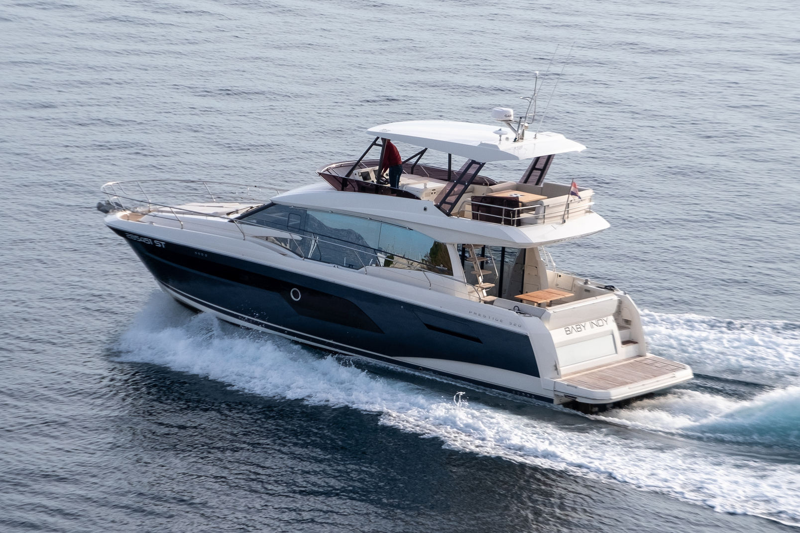 Prestige 520 „Baby Indy“ als Charteryacht