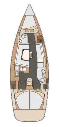 Elan 40 Impression (3Cab/2WC) Sketch
