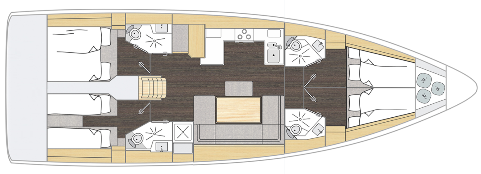 Bavaria C46 Sketch