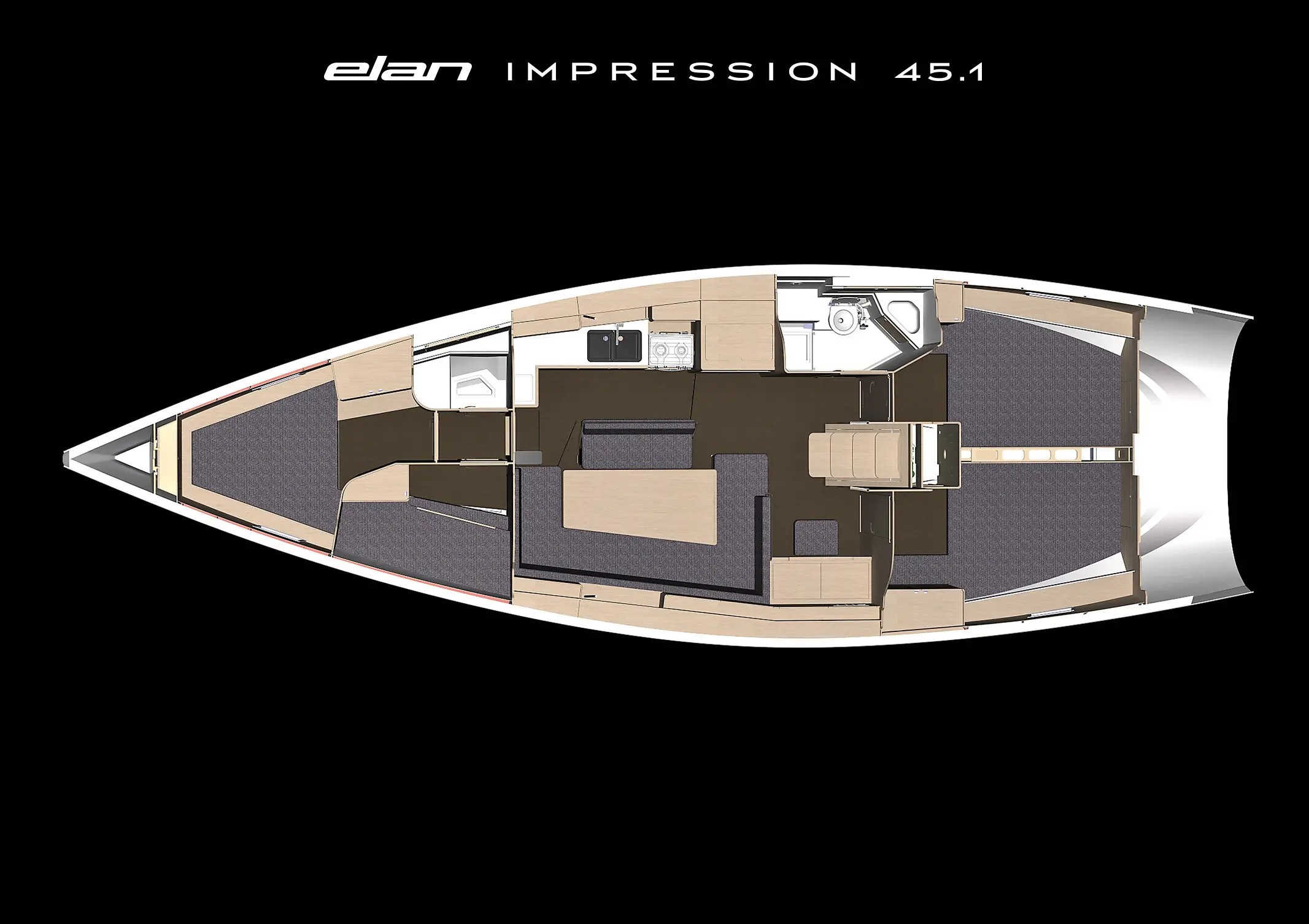 Elan Impression 45.1 (4cab) Sketch