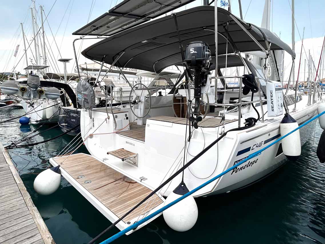Bavaria C46 „Penelope“ als Charteryacht