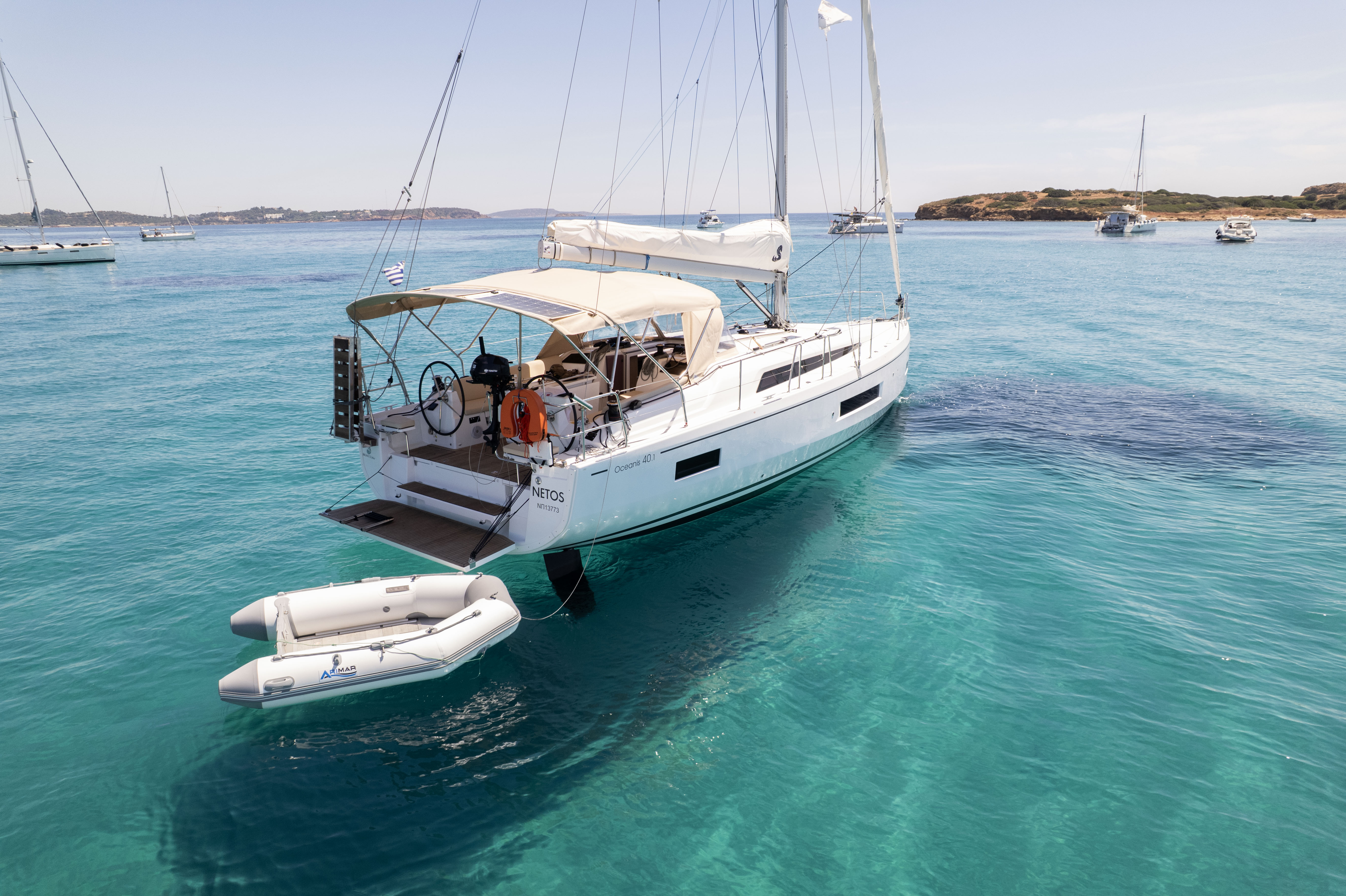 Oceanis 40.1 - 3 cab. Top image