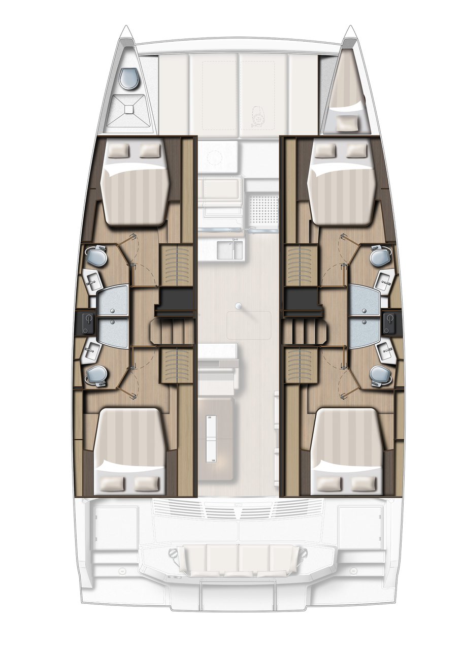 Bali 4.4 - 4 + 1 cab. Sketch