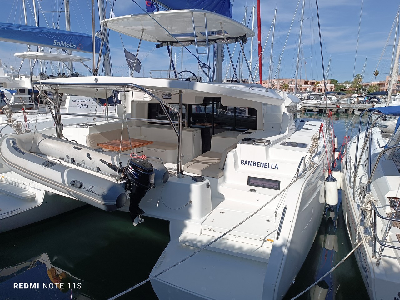 Lagoon 46 (4+1cab) „Bambenella“ als Charteryacht