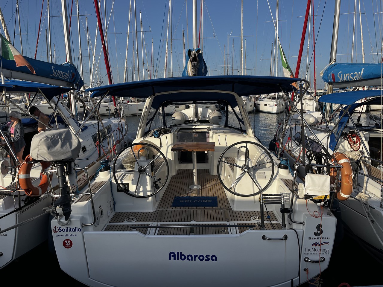 Oceanis 35.1 (2cab) „Albarosa“ als Charteryacht