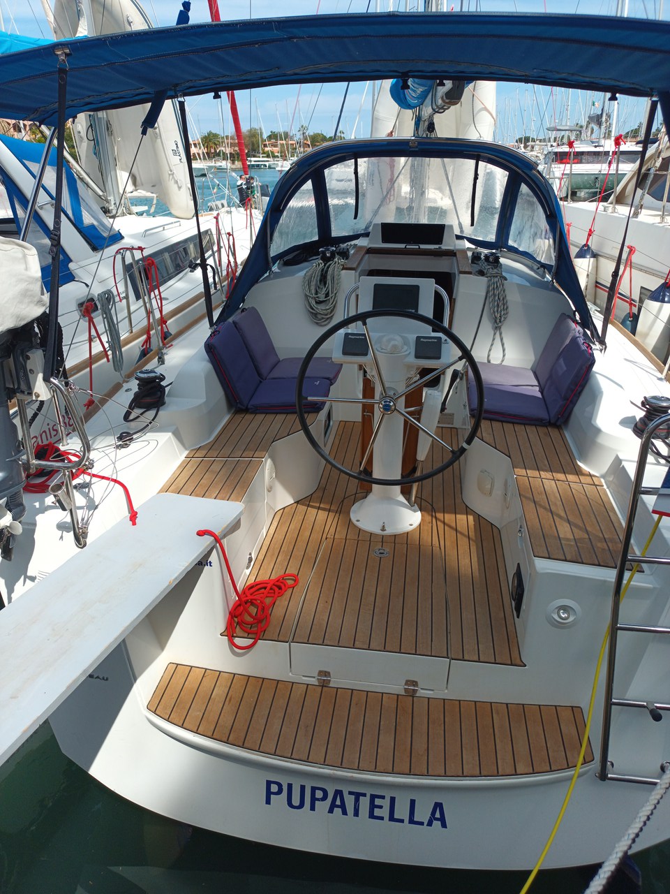 Sun Odyssey 319 „Pupatella“ als Charteryacht
