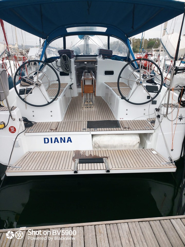 Sun Odyssey 380 „Diana“ als Charteryacht