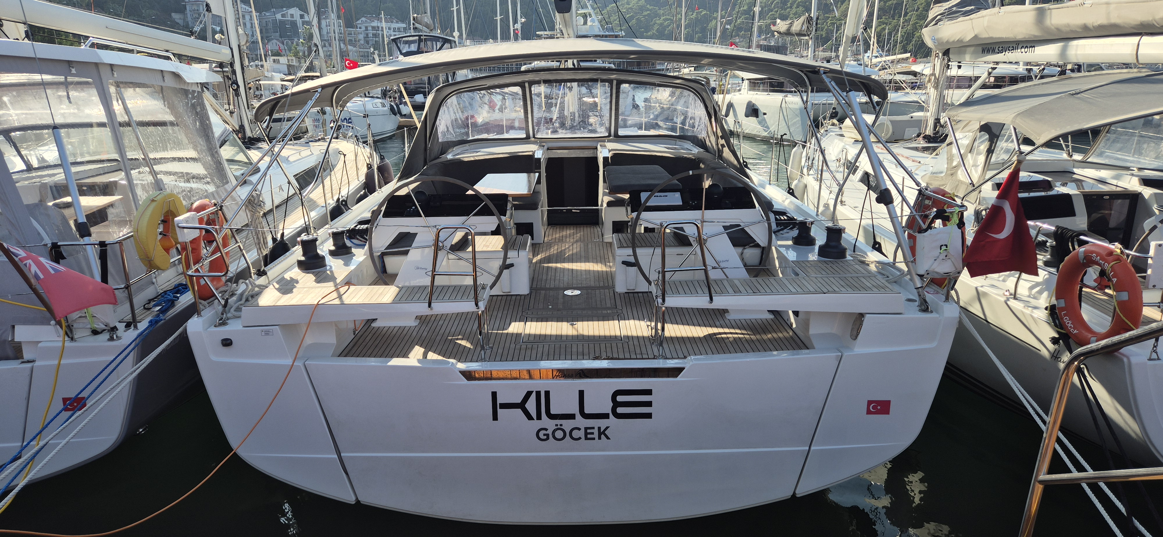 Hanse 510 „Kille“ als Charteryacht