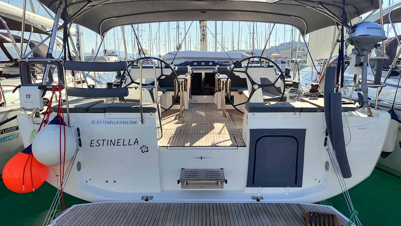 Bavaria C46 „Estinella“ als Charteryacht