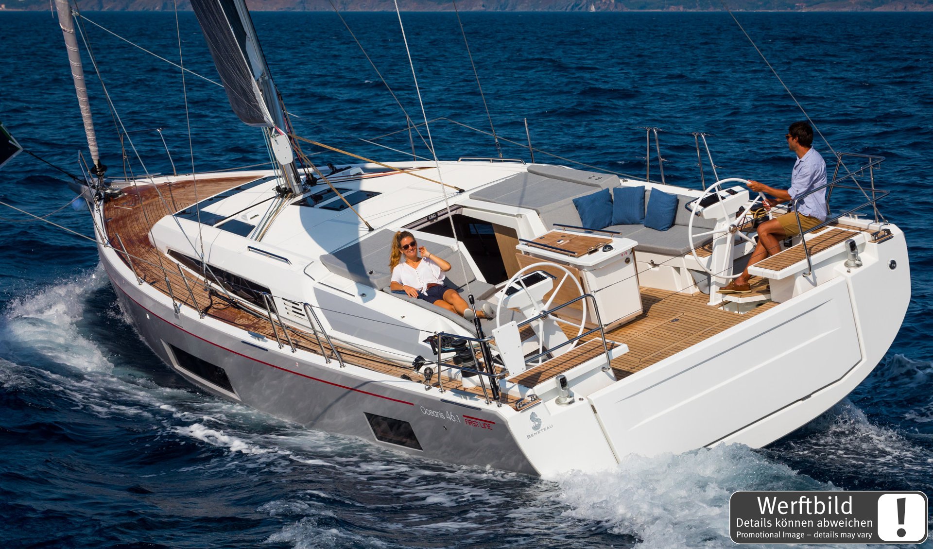 Oceanis 46.1 (5cab/3wc) „Paula“ als Charteryacht