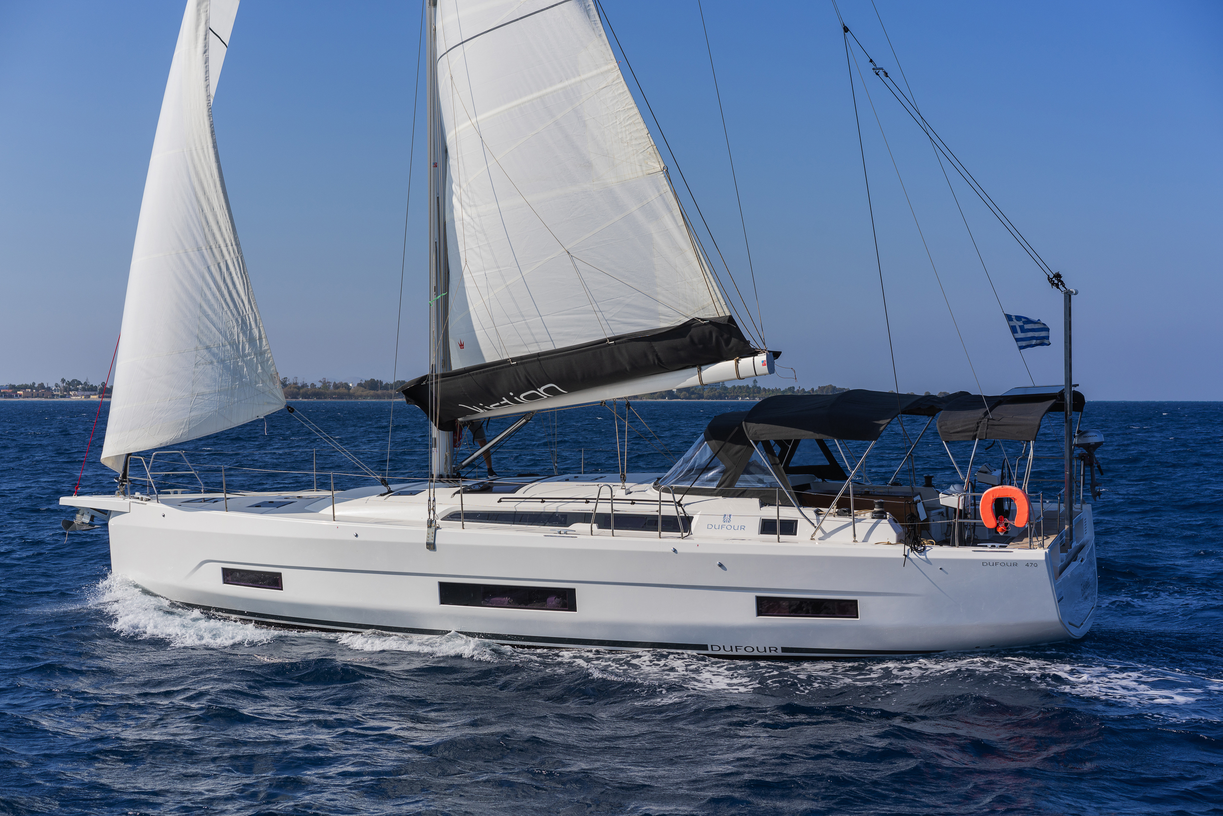 Dufour 470 (4+1cab/ 4 WC) „Imagine“ als Charteryacht
