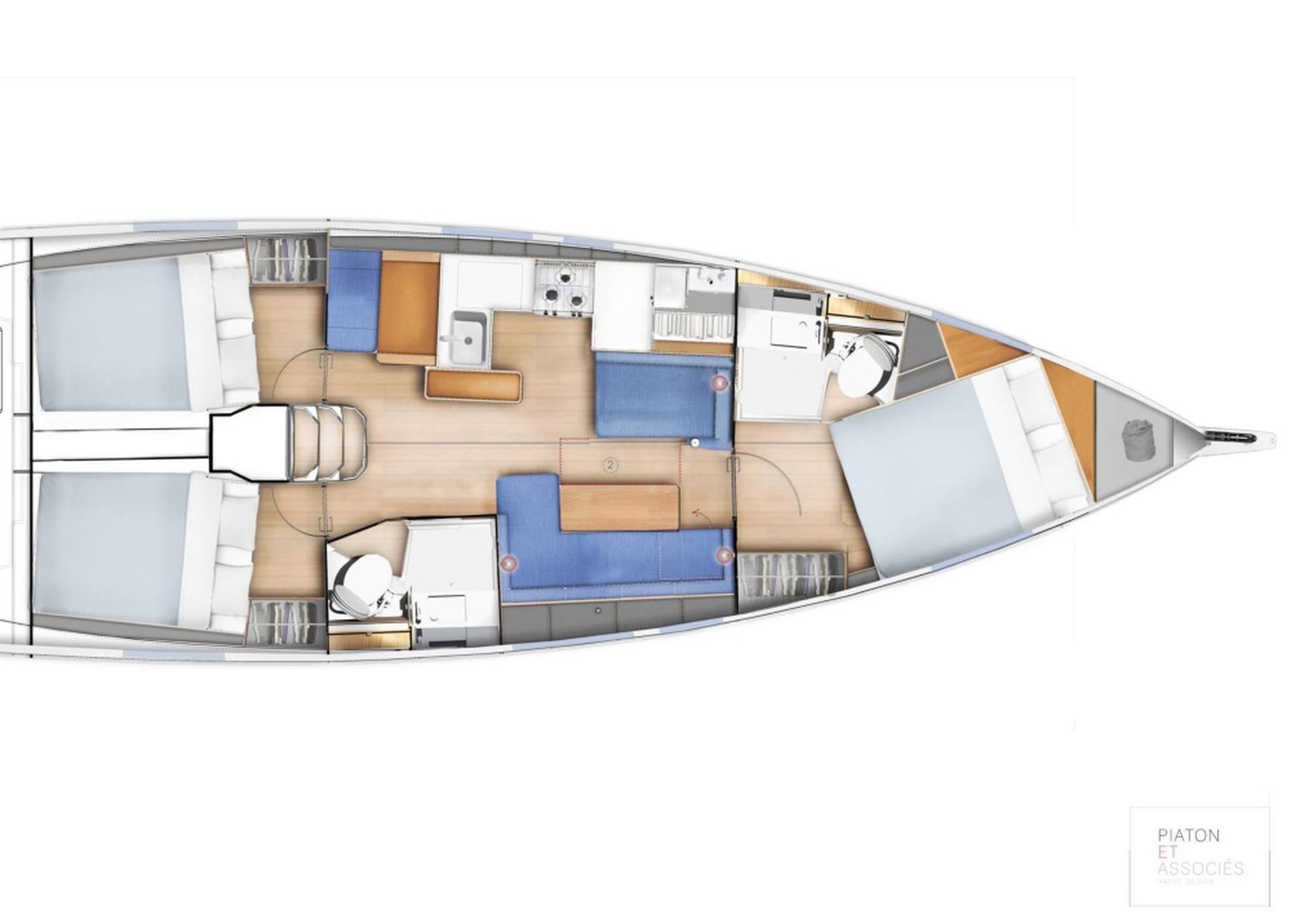 Sun Odyssey 410 Geva X, Foto 2