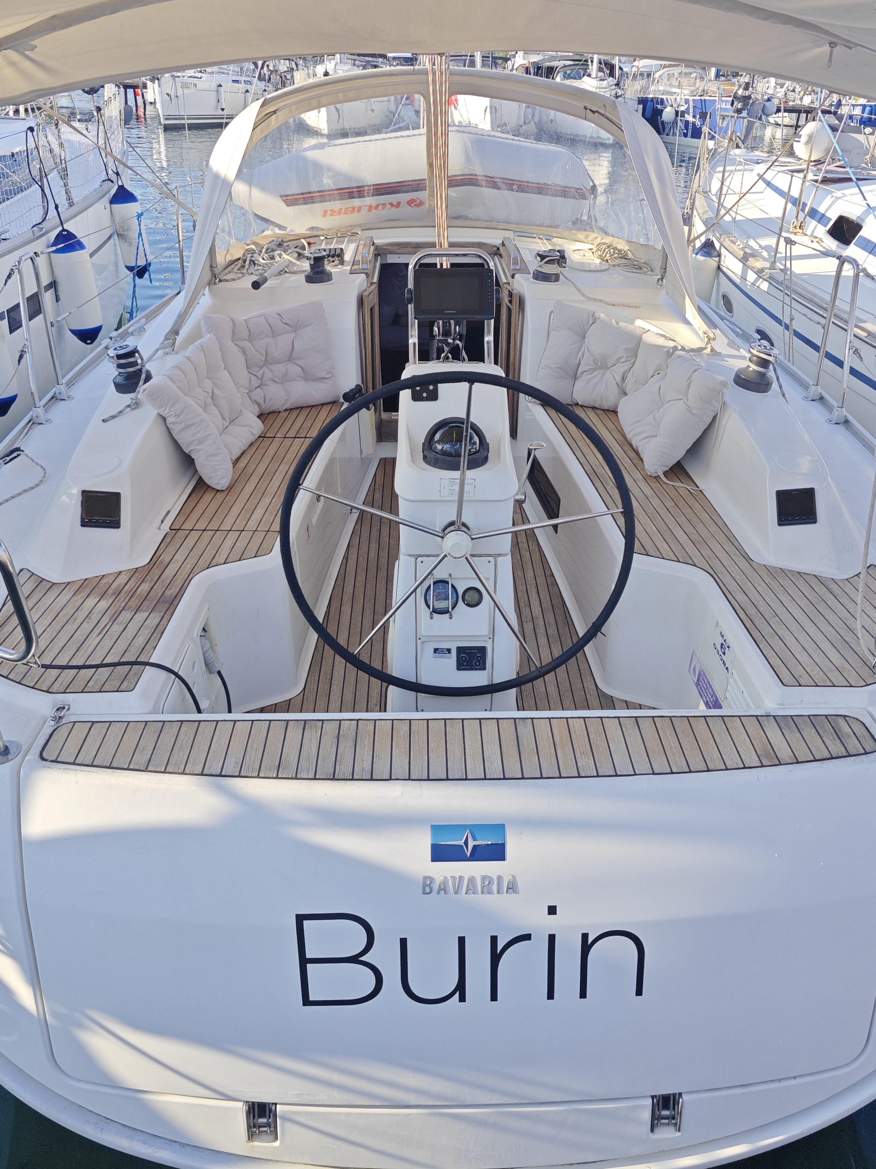 Bavaria Cruiser 33 „Burin“ als Charteryacht