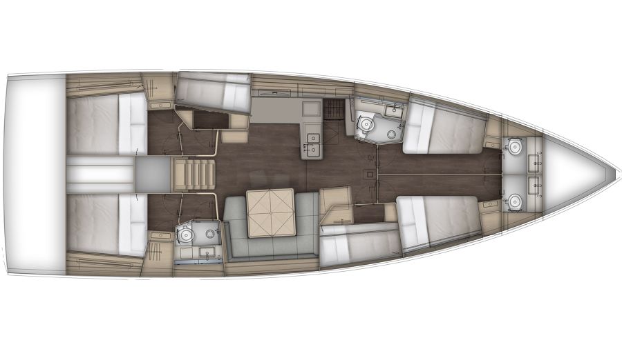 Dufour 54 Seraphine, Foto 3