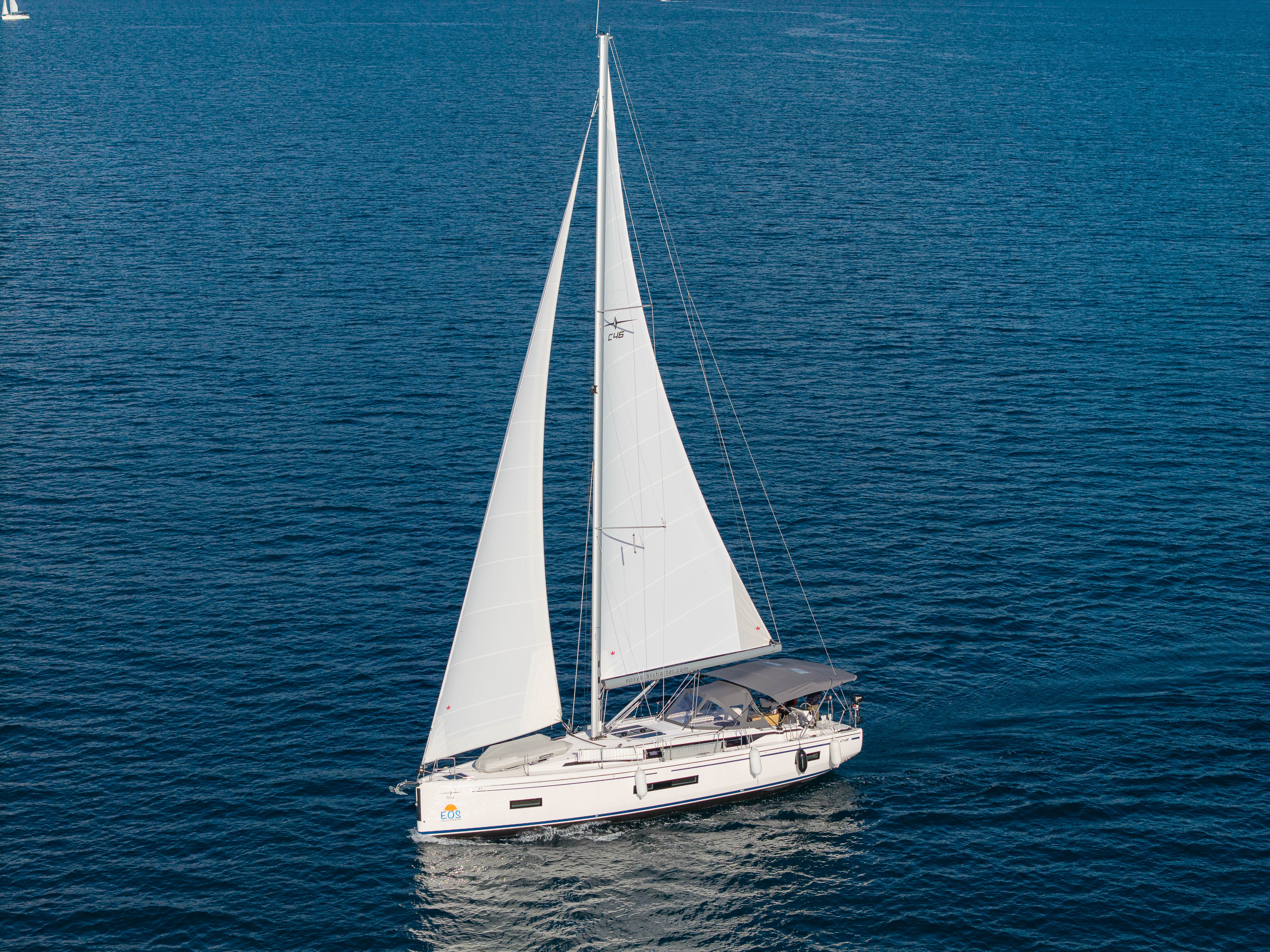 Bavaria C46 „Iris“ als Charteryacht