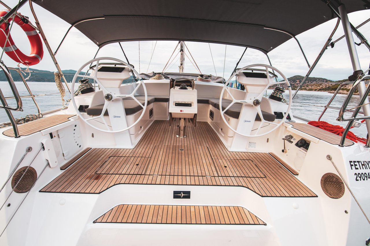 Bavaria Cruiser 46 (4 cab/3WC) „Jenga“ als Charteryacht