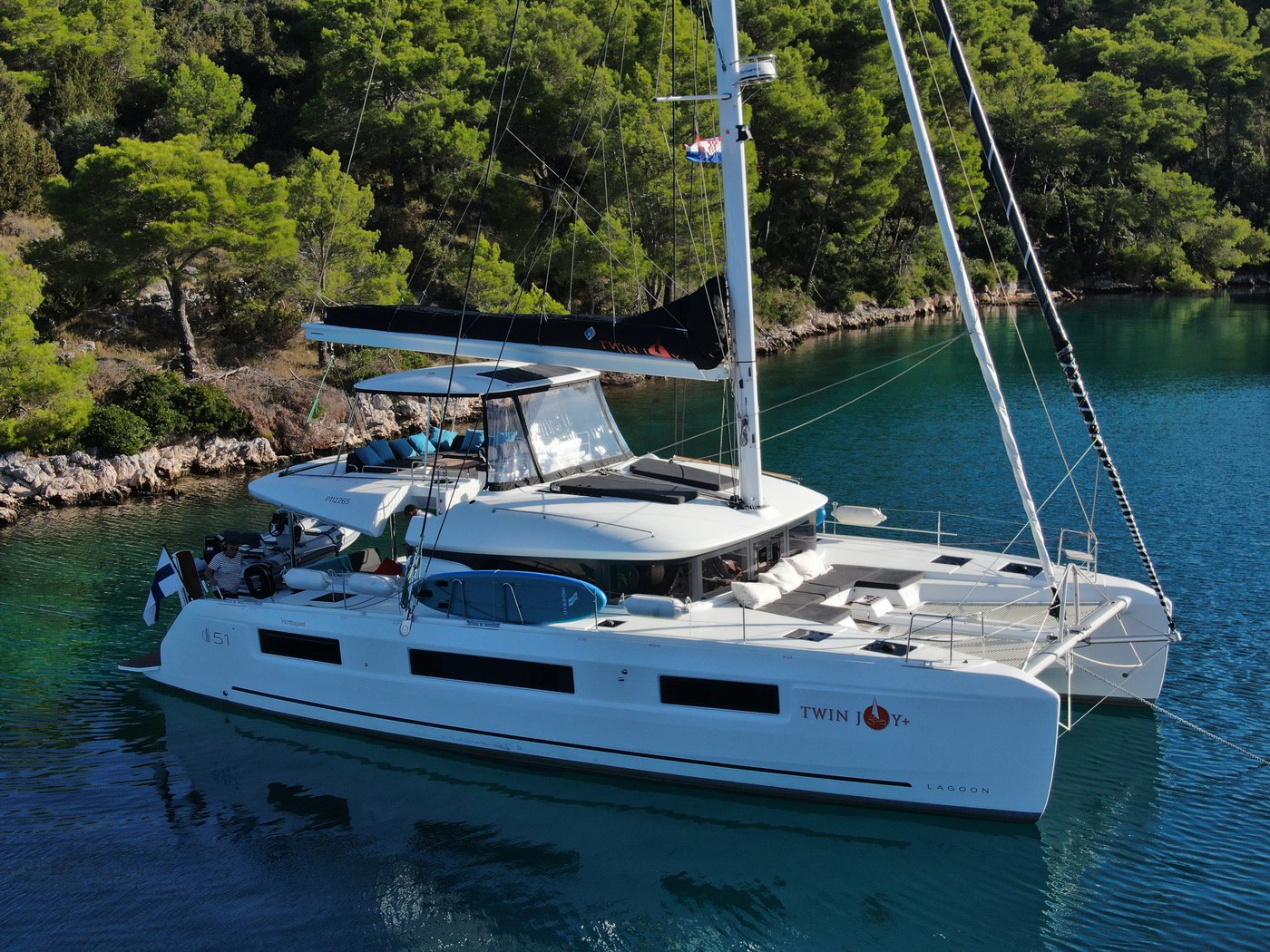 Lagoon 51 „Twin Joy +“ als Charteryacht