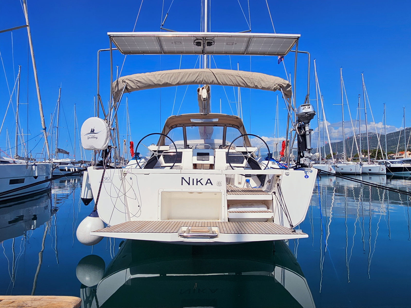 Dufour 390 Grand Large (3cab/2WC) „Nika“ als Charteryacht