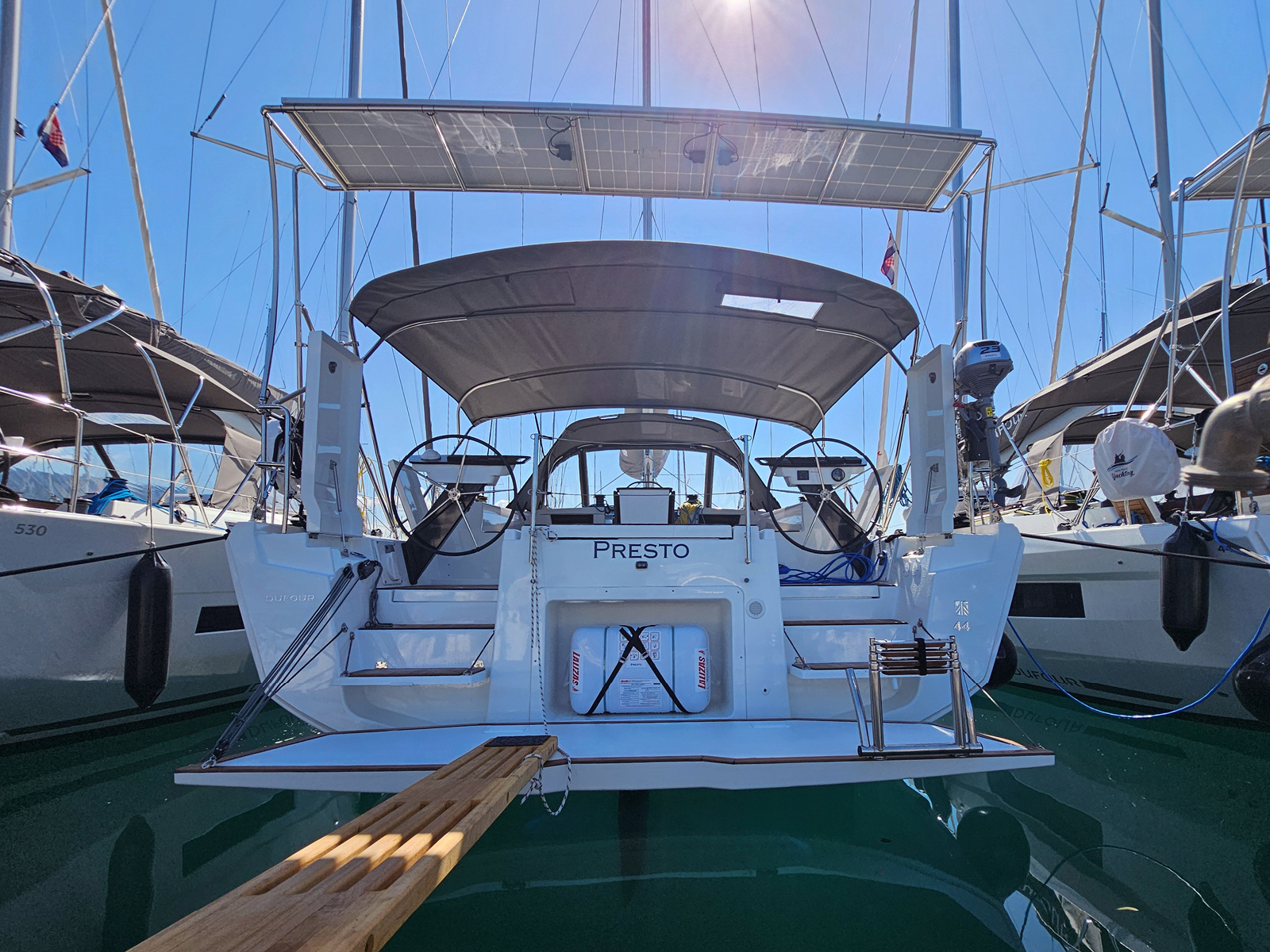 Dufour 44 (2024) „Presto“ als Charteryacht
