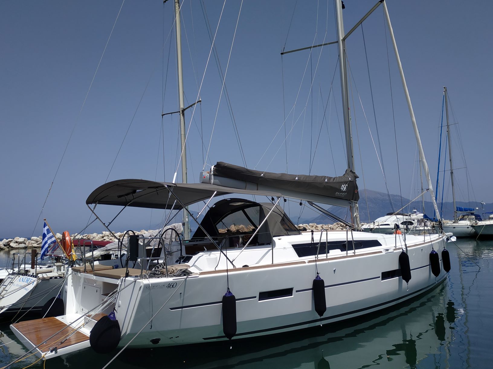 Dufour 460 Grand Large „Joanne“ als Charteryacht