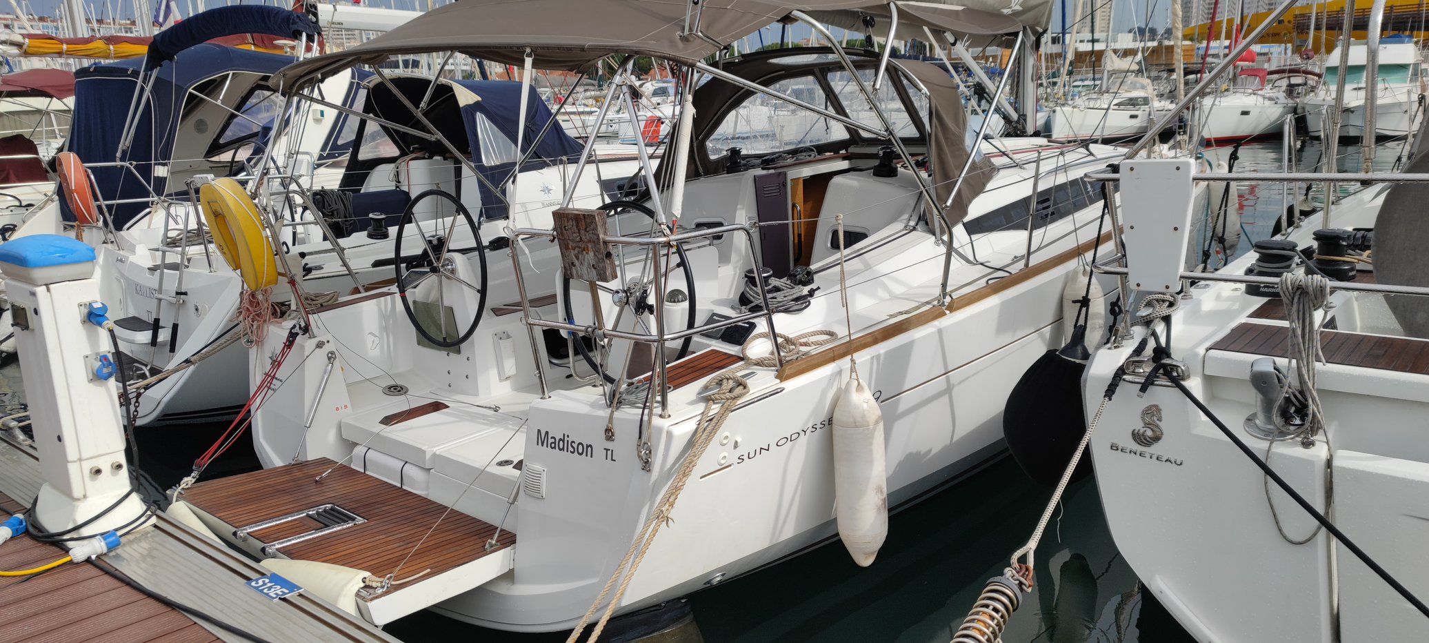 Sun Odyssey 349 (3cab) „Madison“ als Charteryacht