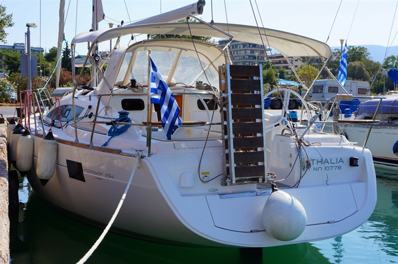 Elan 394 Impression (3cab/2wc) „Thalia“ als Charteryacht