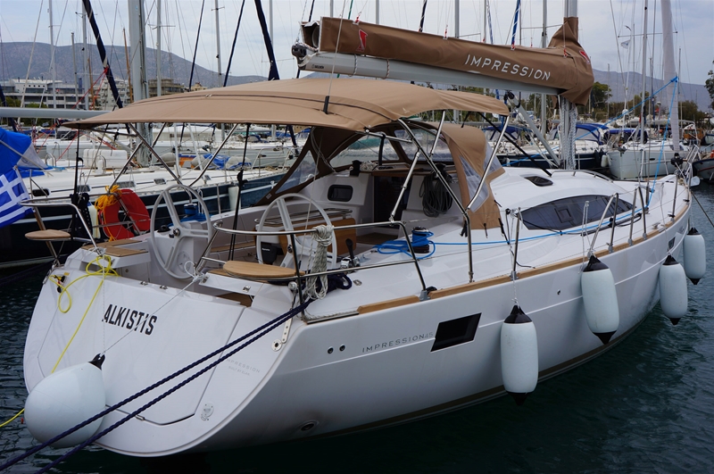 Elan 45 Impression „Alkistis“ als Charteryacht