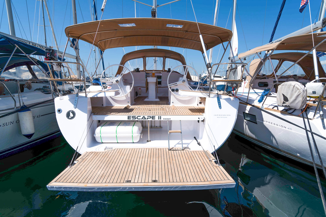 Elan 50 Impression (5+1cab/2WC) „Escape II“ als Charteryacht