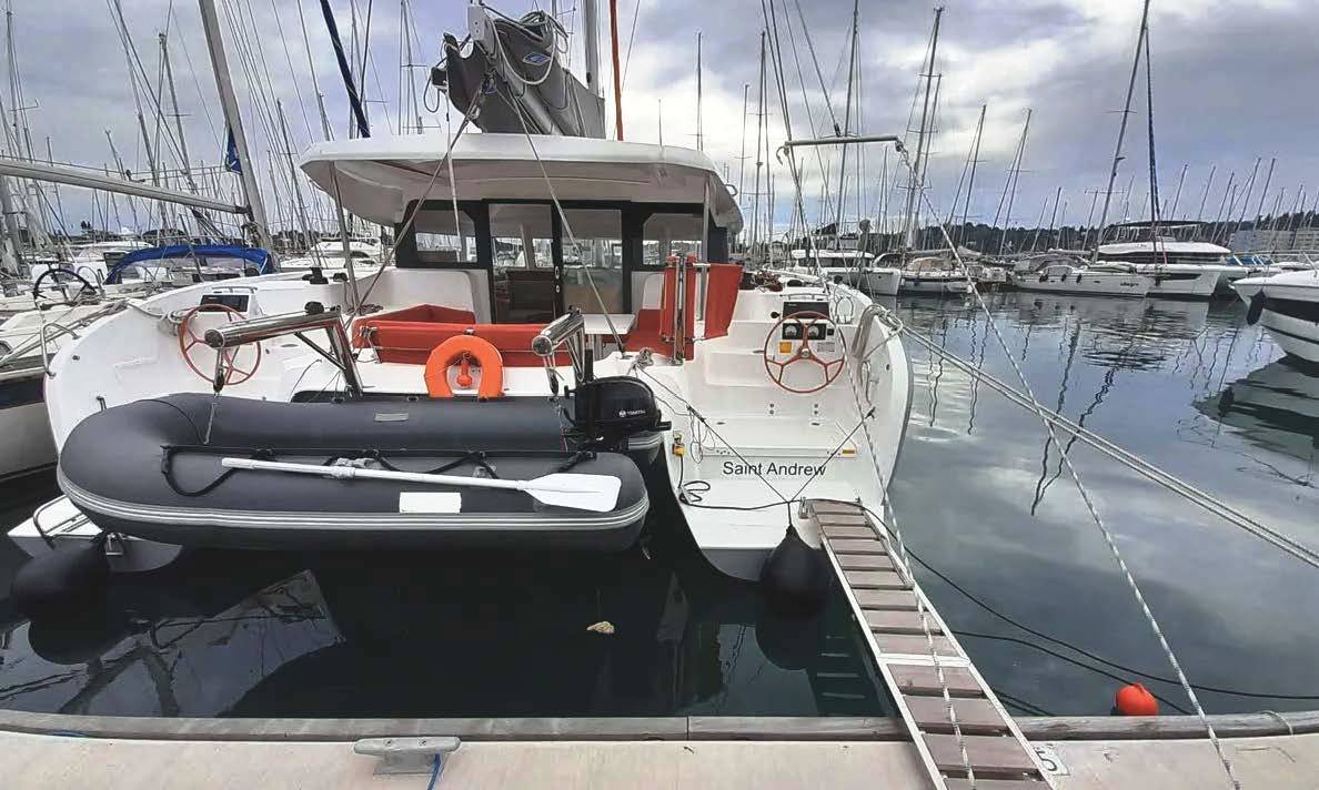 Excess 11 „Saint Andrew“ als Charteryacht