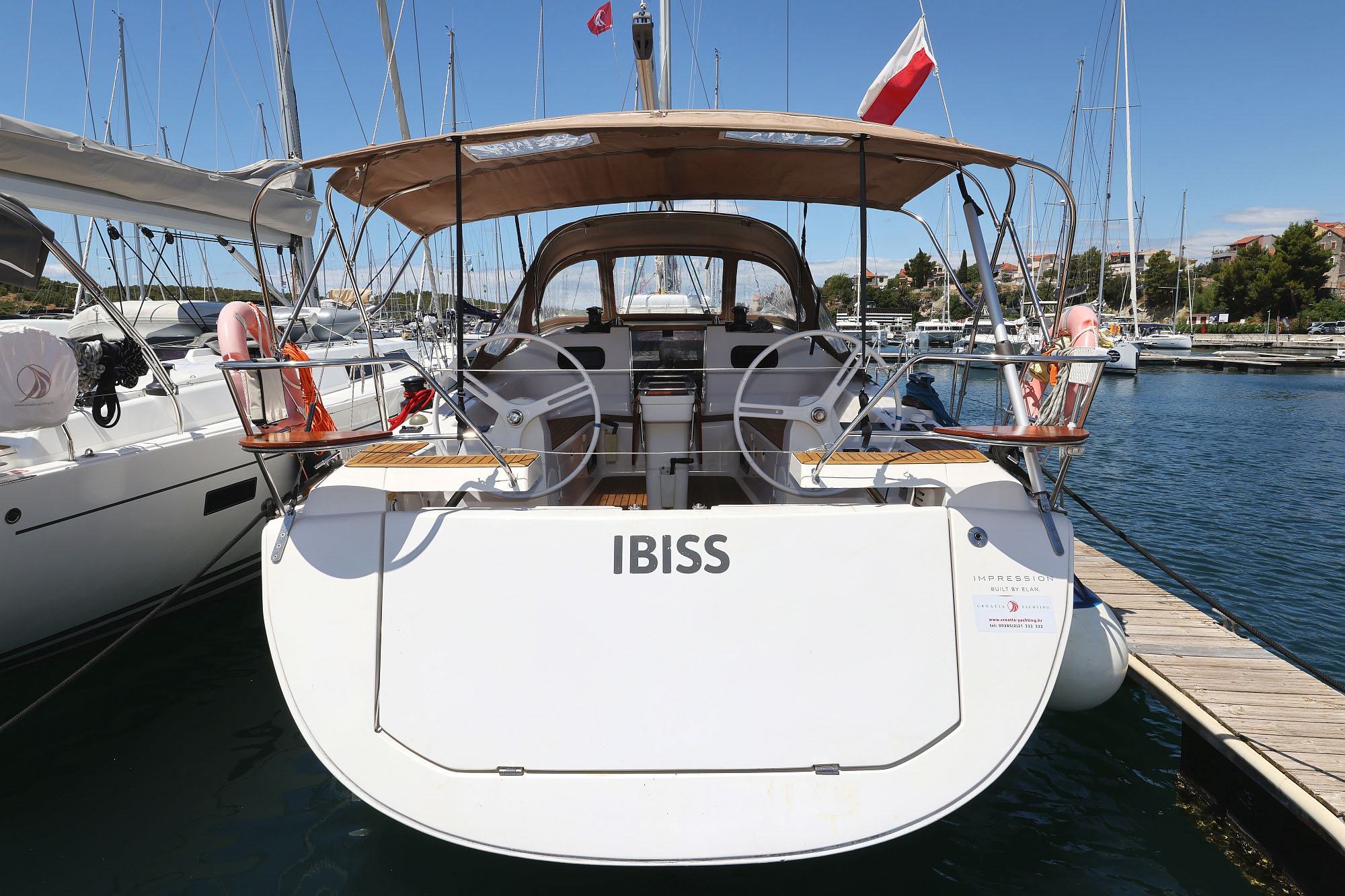 Elan 45 Impression „Ibiss“ als Charteryacht