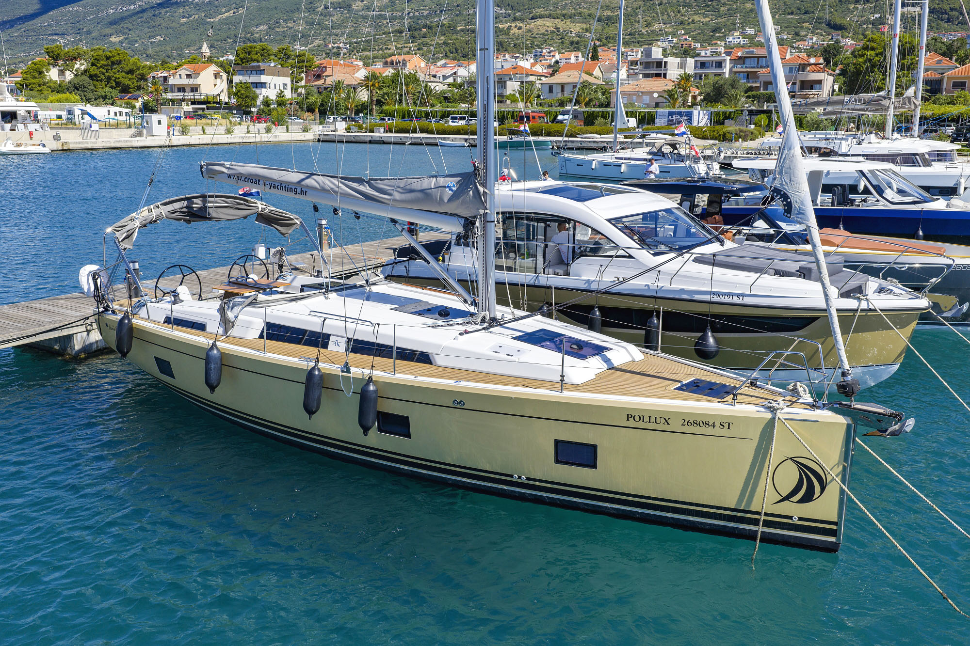 Hanse 418 „Pollux“ als Charteryacht