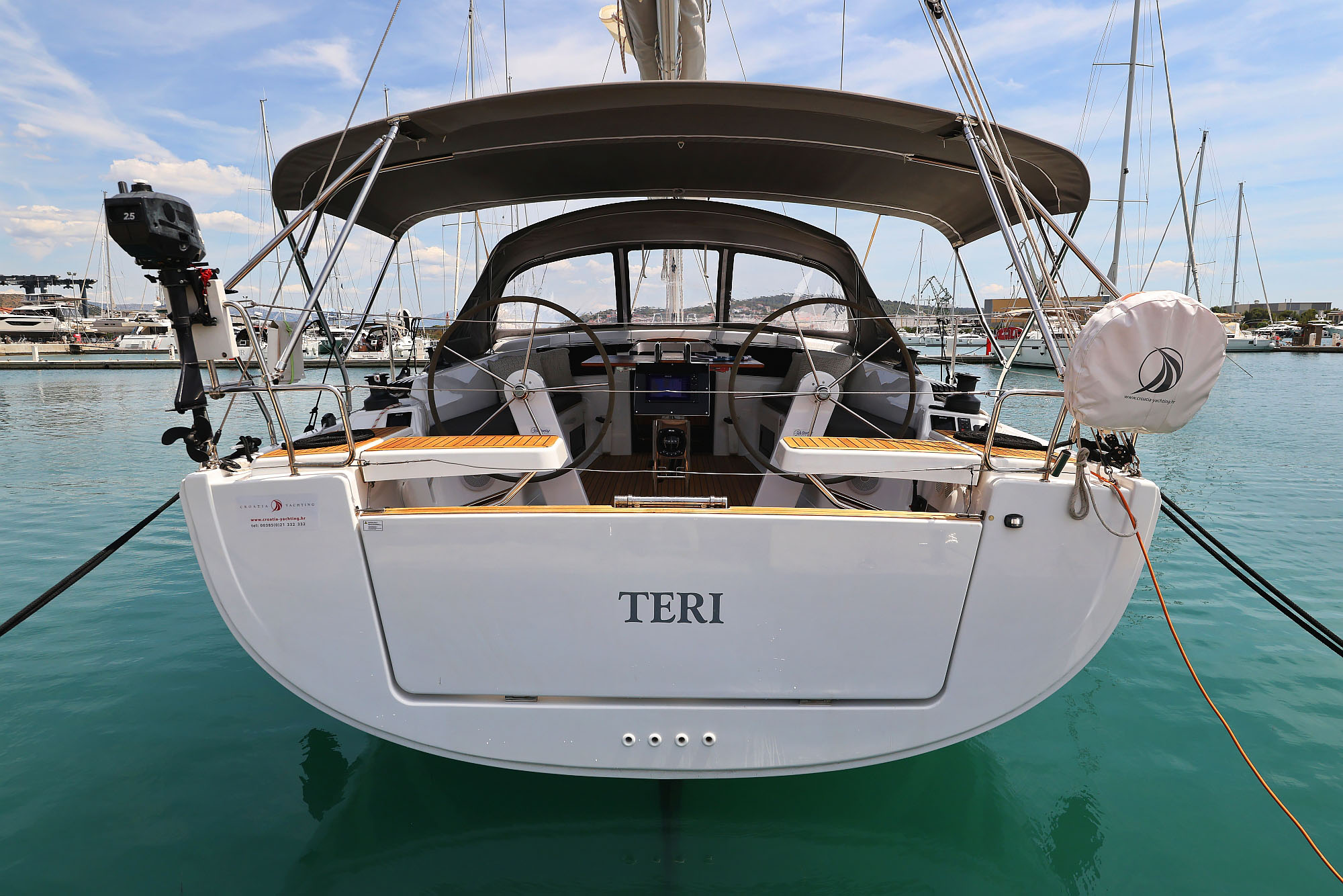 Hanse 418 „Teri“ als Charteryacht