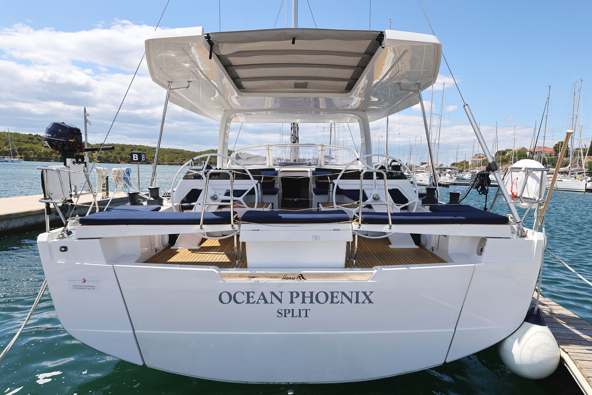 Hanse 510 „Ocean Phoenix - OW“ als Charteryacht