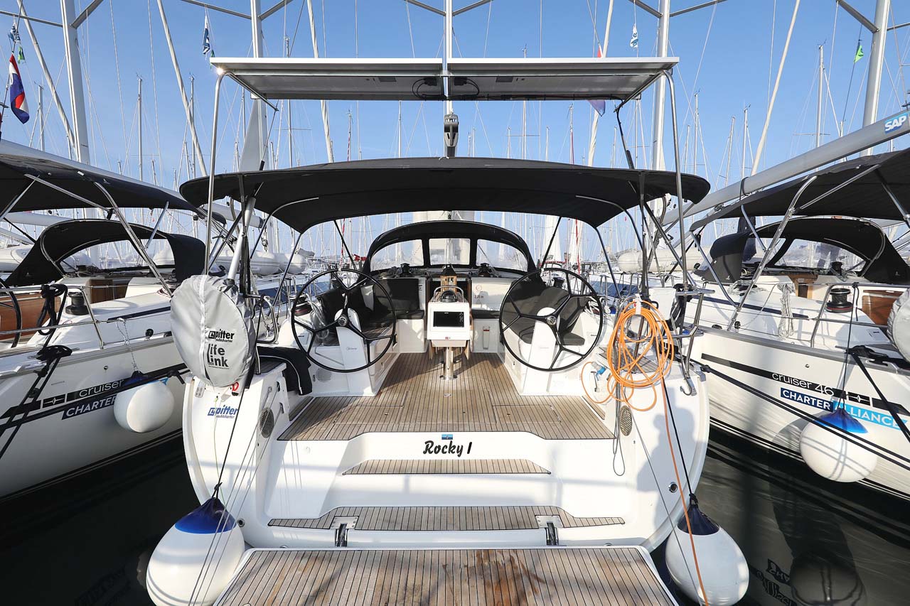 Bavaria Cruiser 46 (4 cab/3WC) „Rocky I“ als Charteryacht