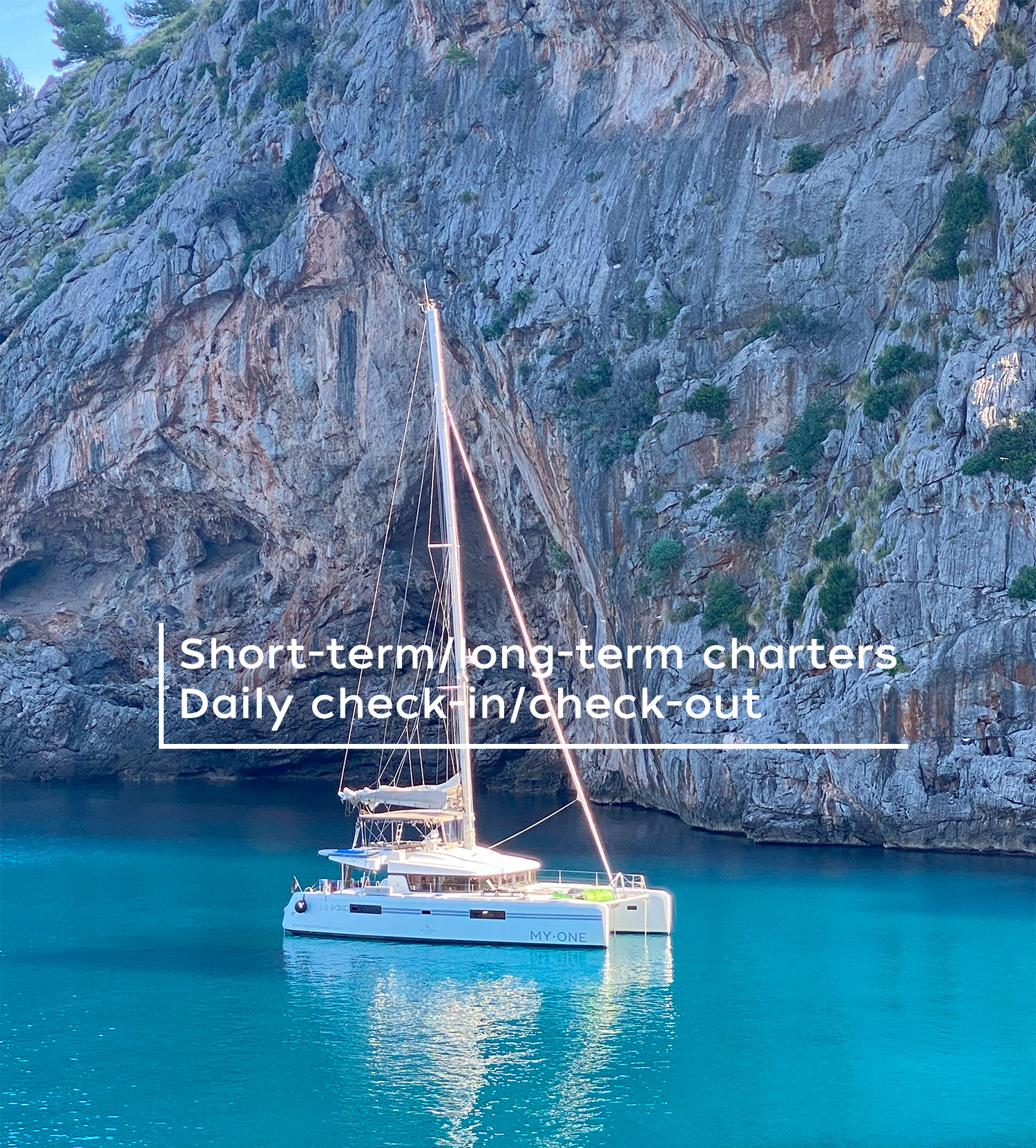 Lagoon 52 F (4+1 cab/5wc ) „My One“ als Charteryacht