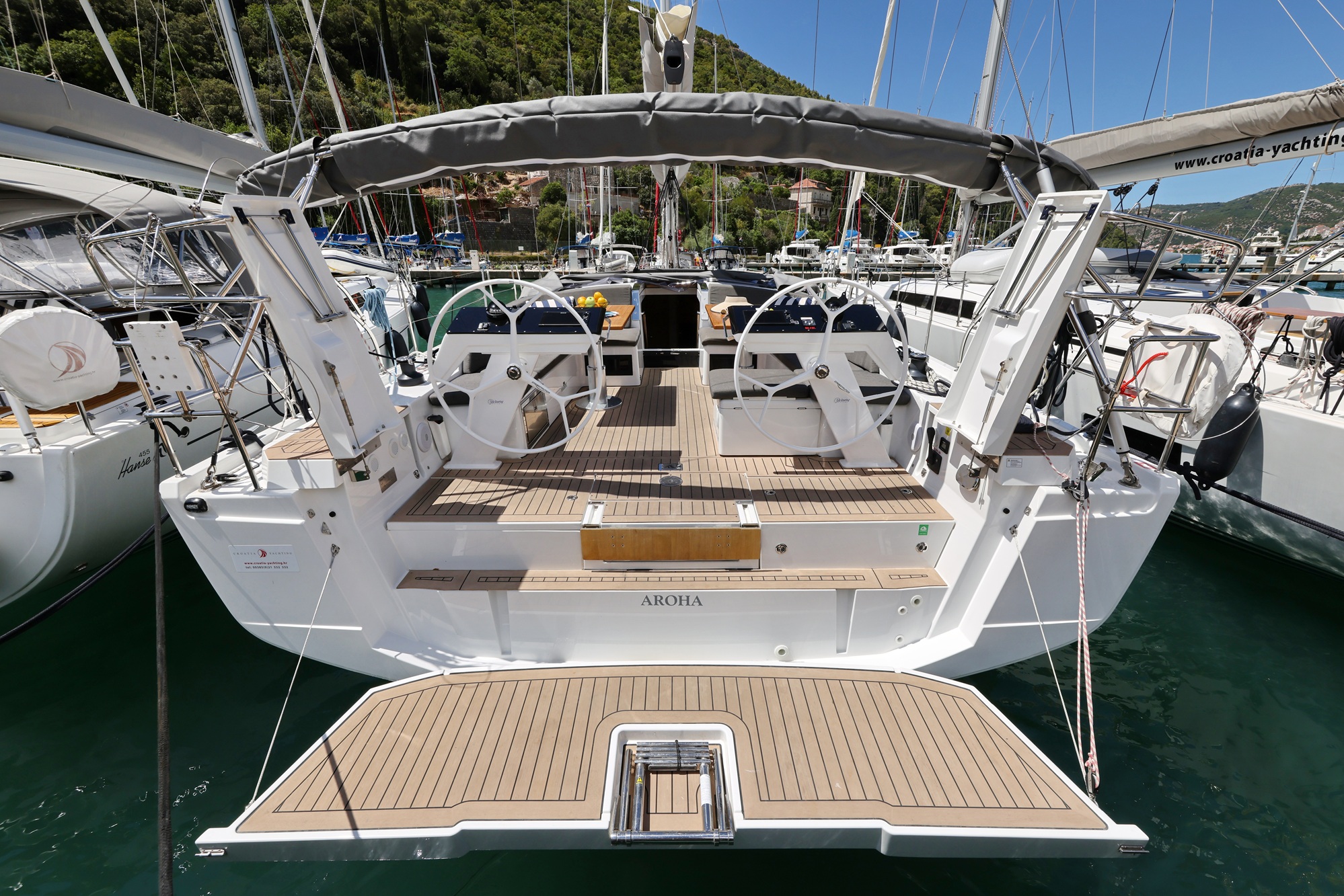 Hanse 460 (5 Cab) „Aroha“ als Charteryacht