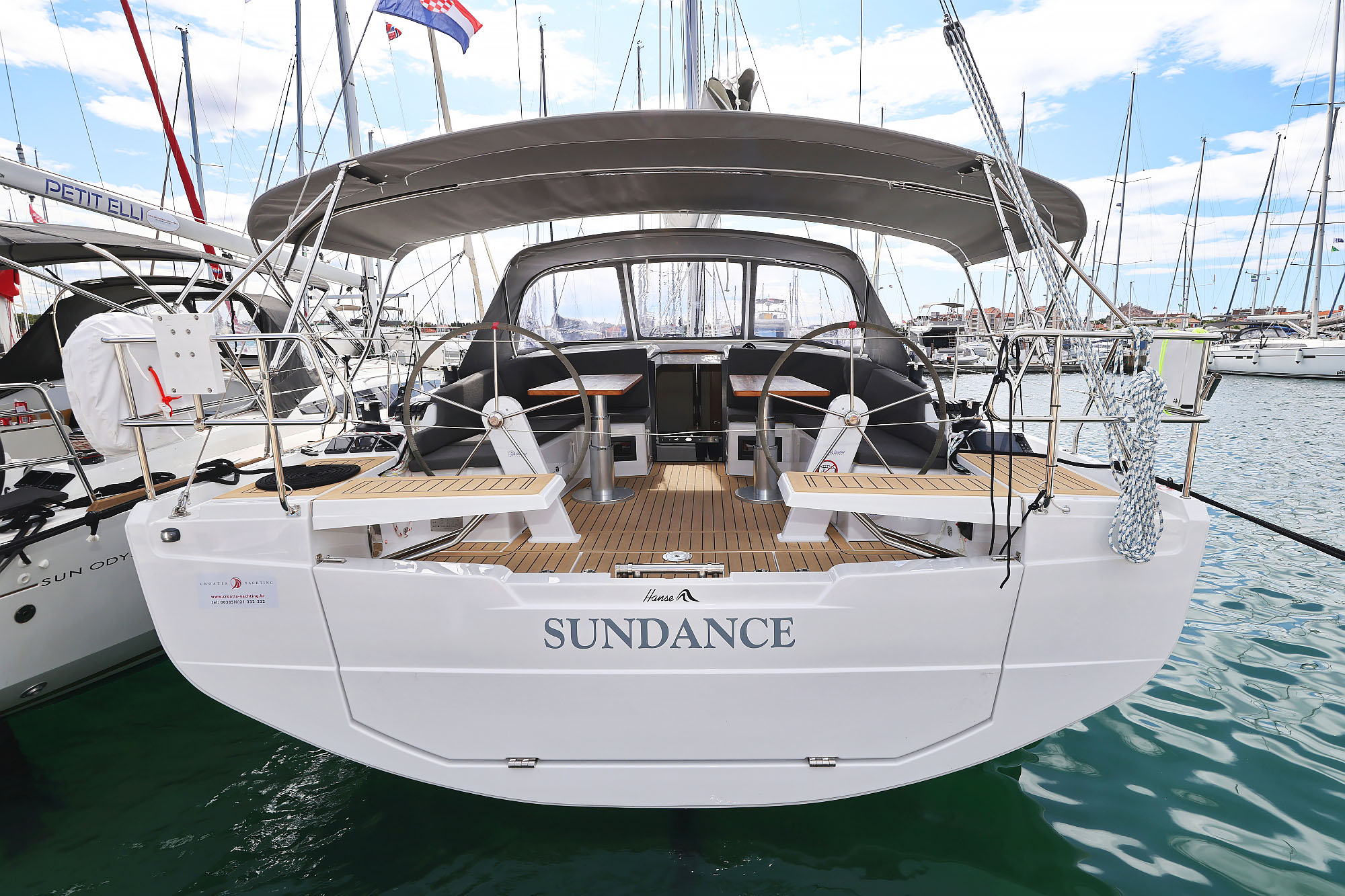 Hanse 410 „Sundance“ als Charteryacht