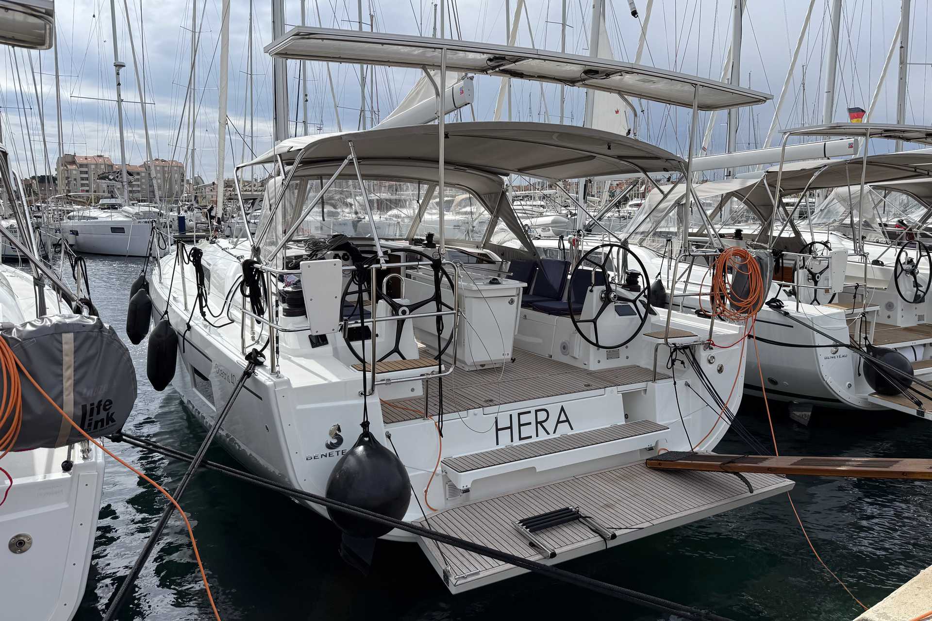 Oceanis 40.1 „Hera“ als Charteryacht