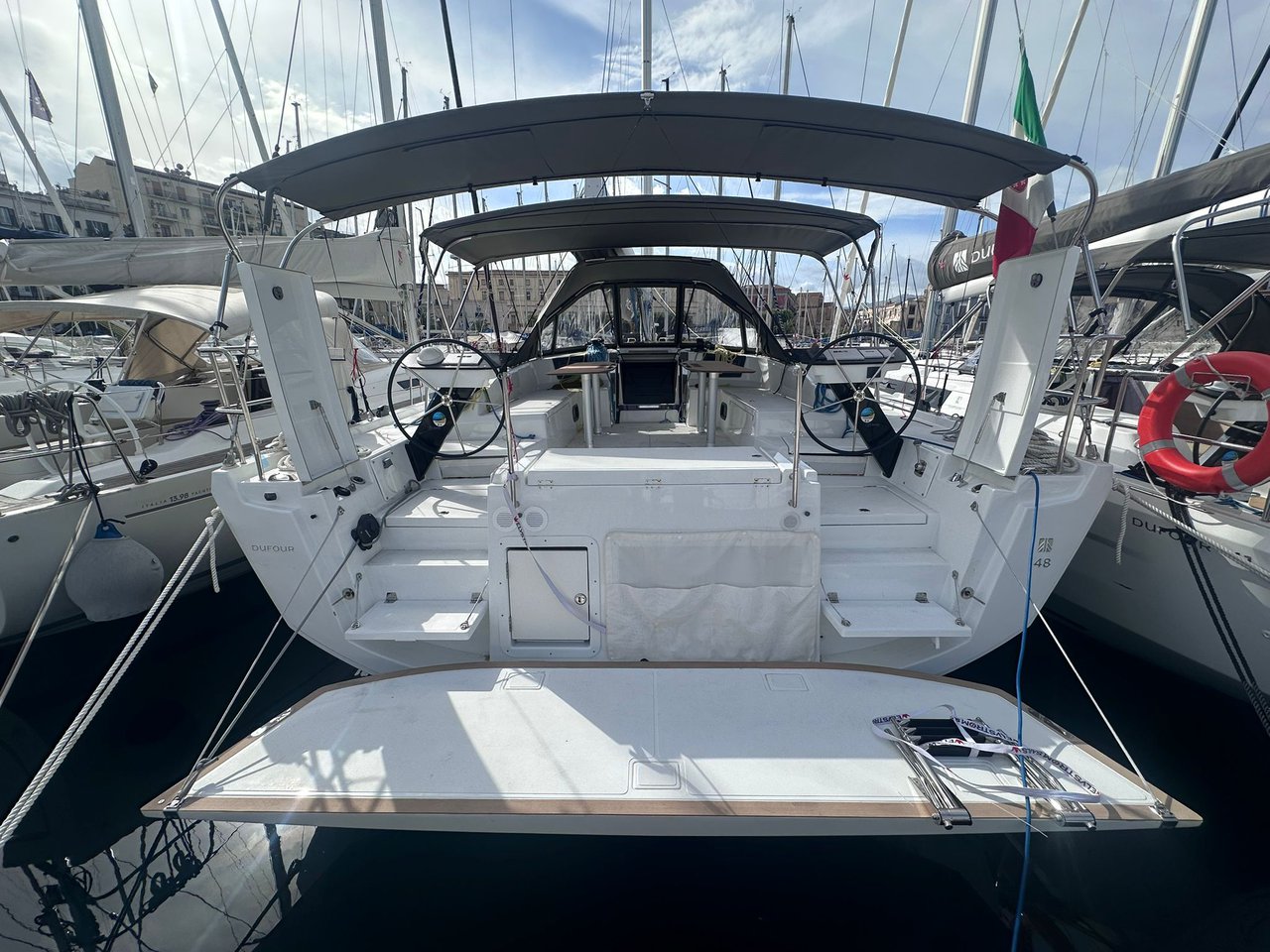 Dufour 48 „Kalypso“ als Charteryacht