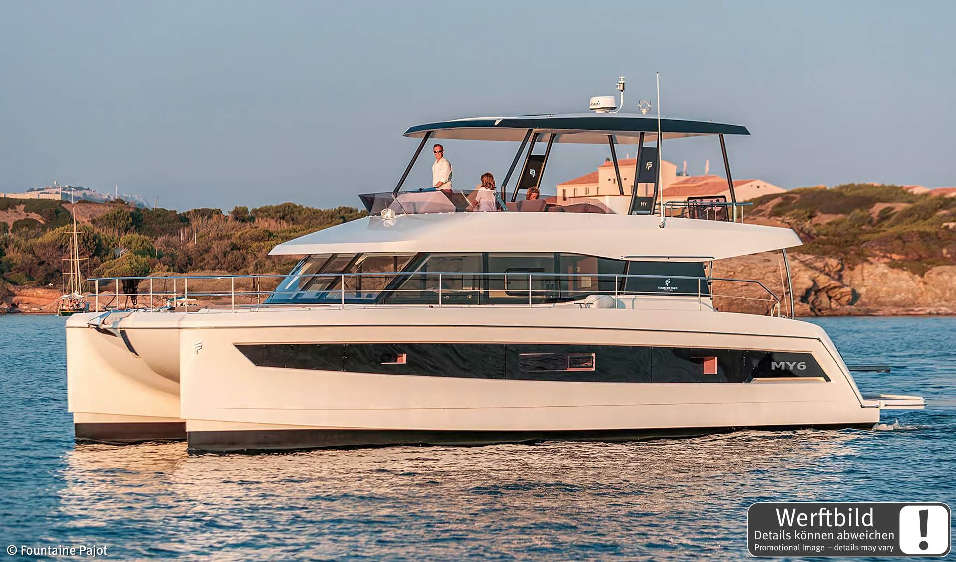 Fountaine Pajot MY6 „Mamma Mia“ als Charteryacht