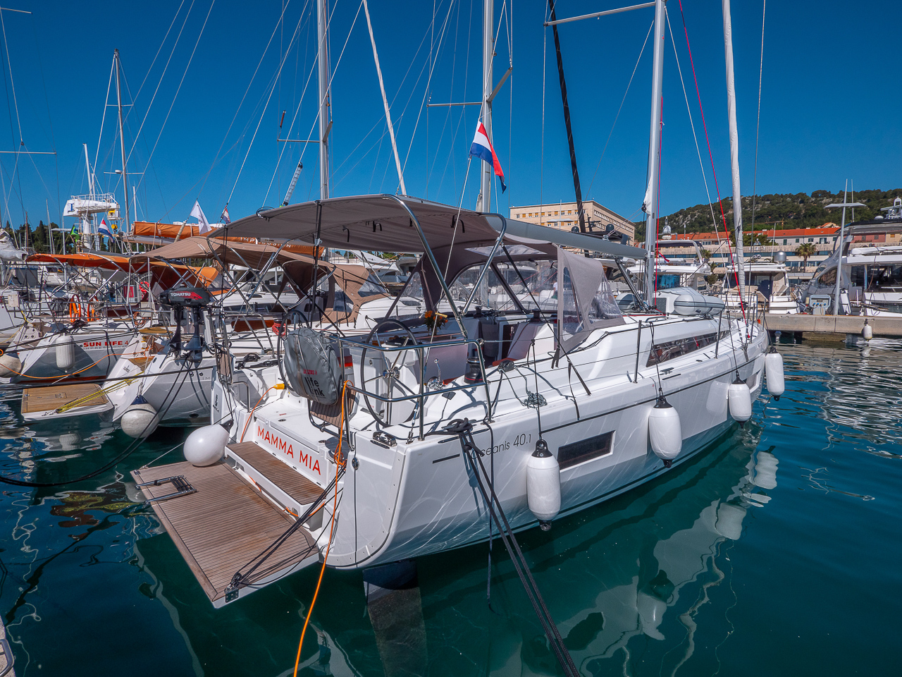 Oceanis 40.1 „Mamma Mia“ als Charteryacht