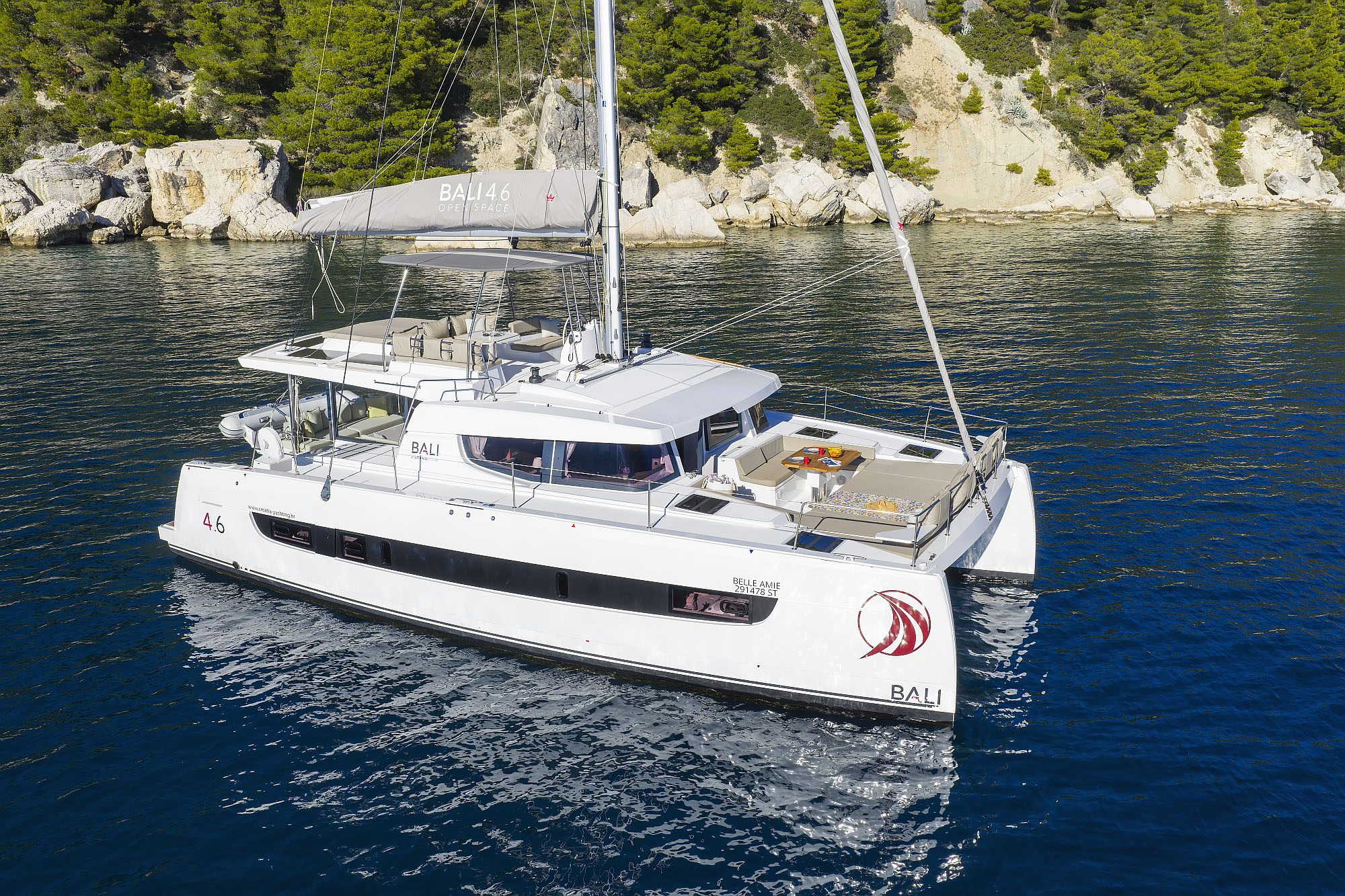 Bali 4.6 „Belle Amie“ als Charteryacht