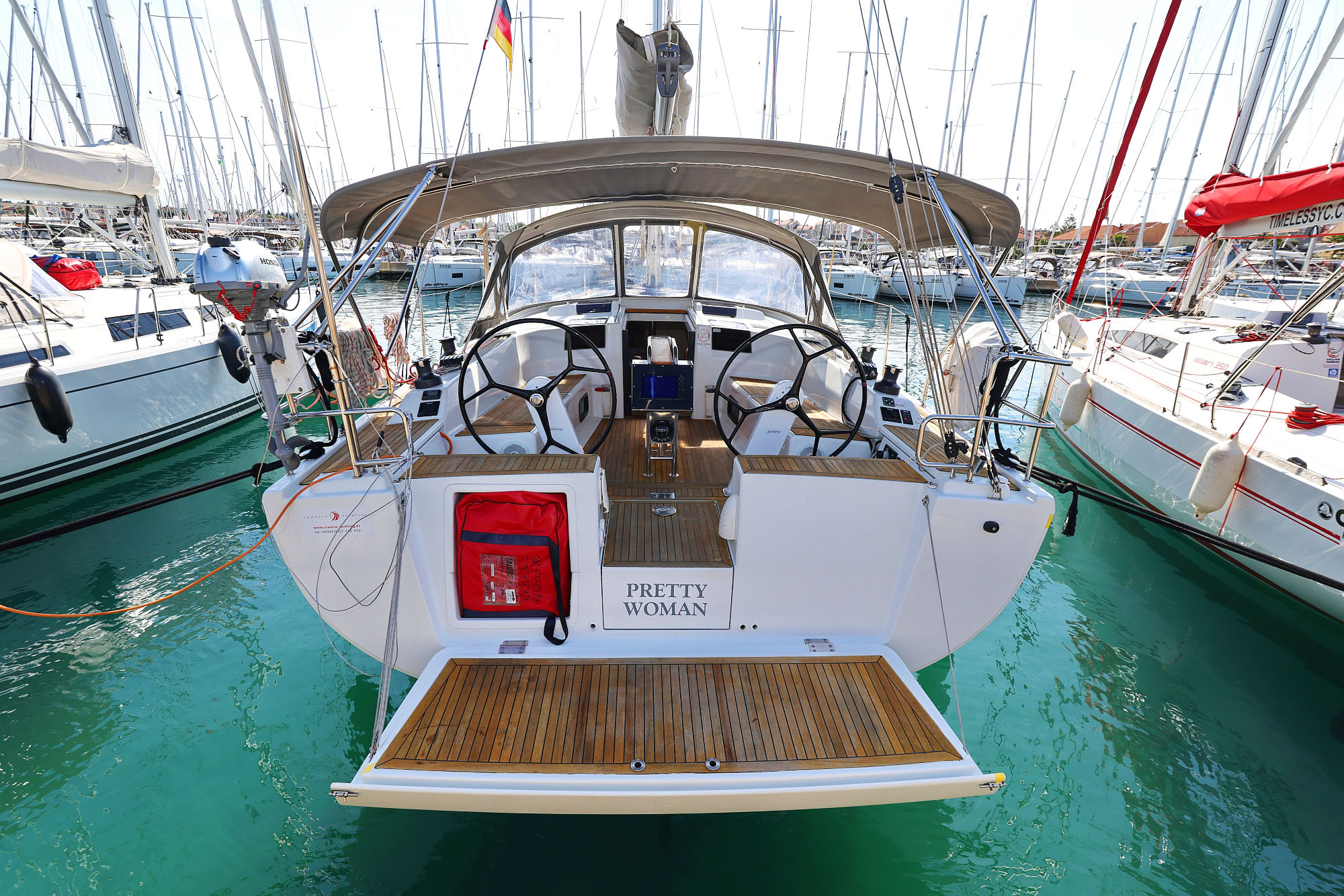 Hanse 415 „Pretty Woman“ als Charteryacht