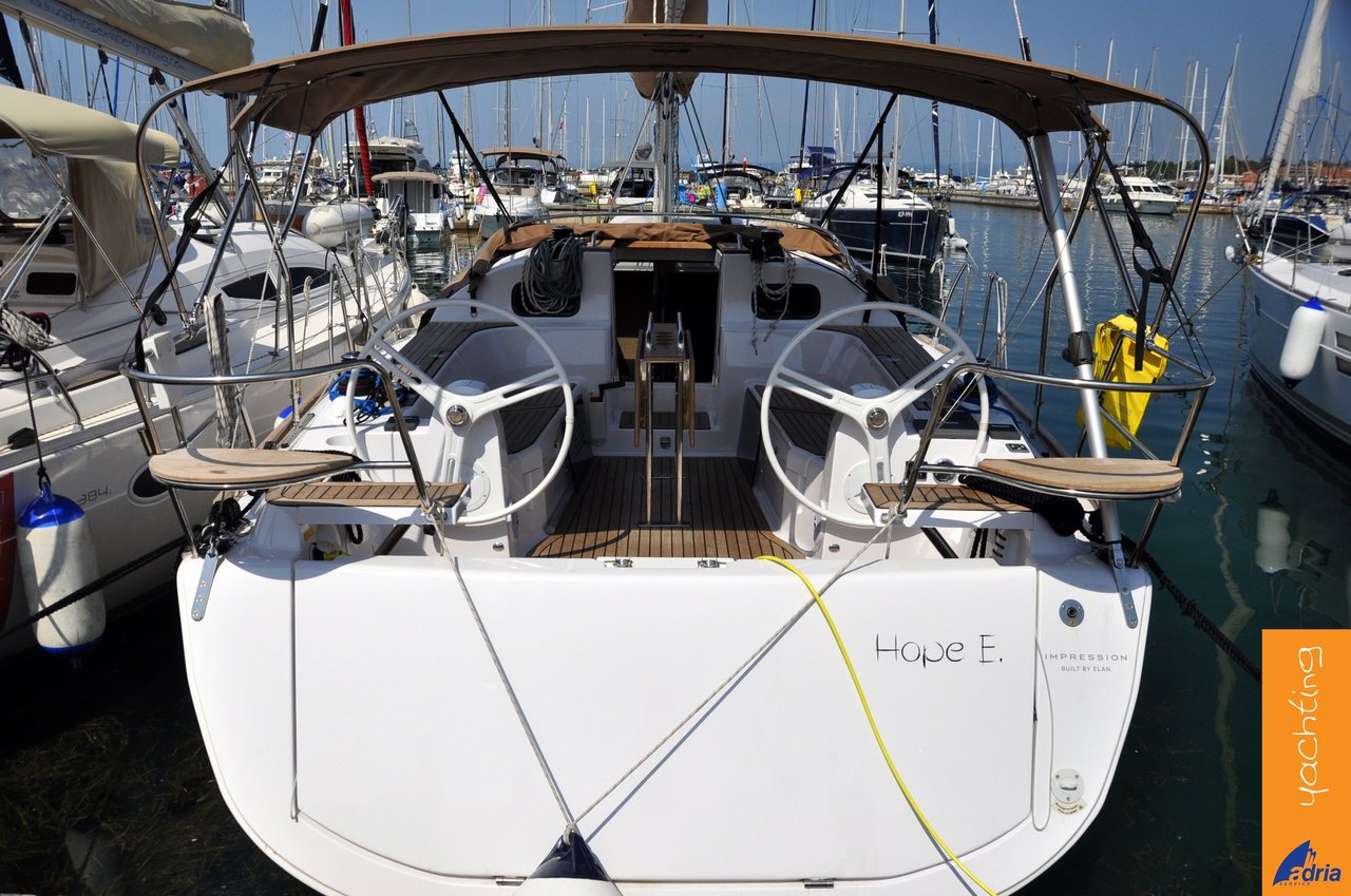 Elan 40 Impression (3Cab/2WC) „Hope E.“ als Charteryacht