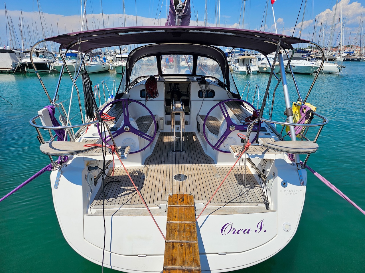 Elan 40 Impression (3Cab/2WC) „Orca.I“ als Charteryacht